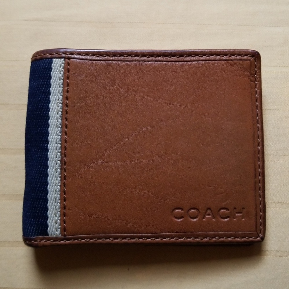 COACH Mens Heritage Wallet